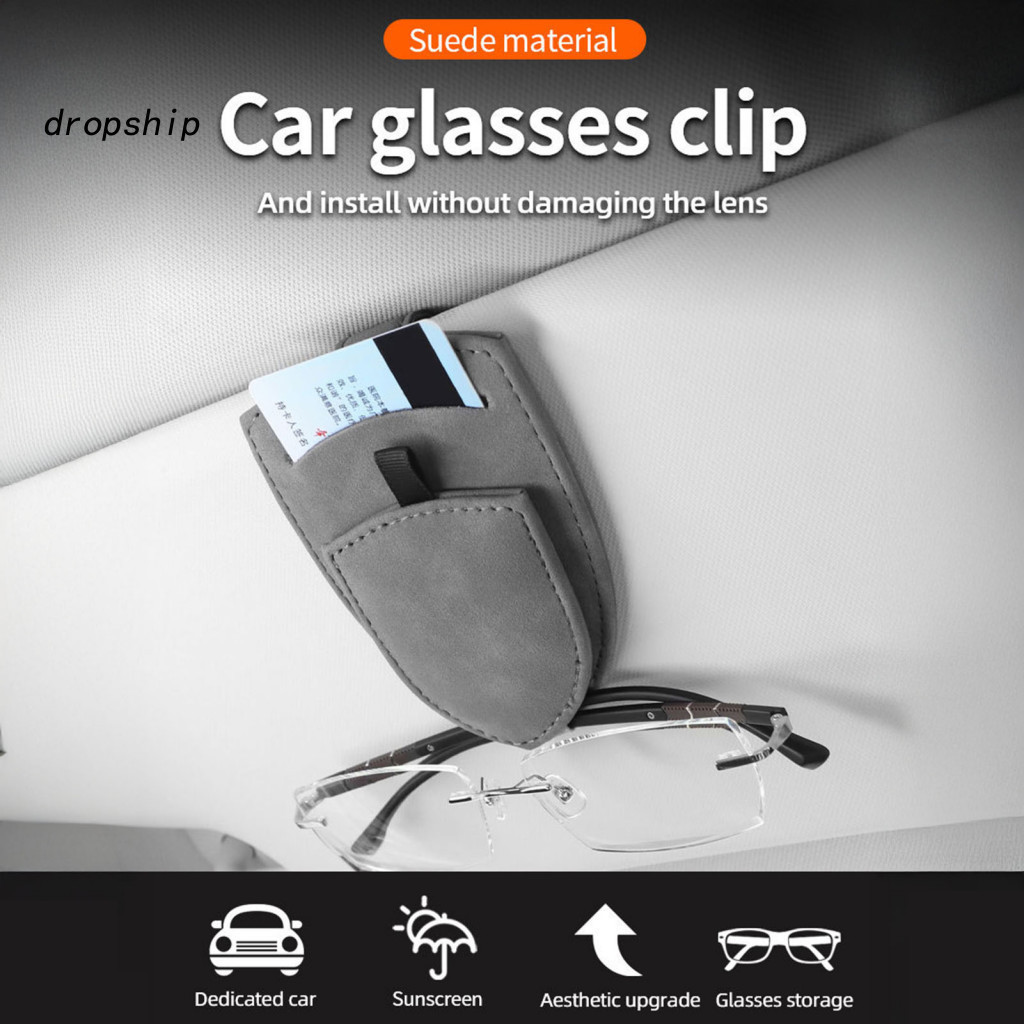 Car Sunglasses Clip Glasses Visor Strong Magnetic Eyeglass Holder for Scratch-free Storage Easy Accessory for Sun Durabl