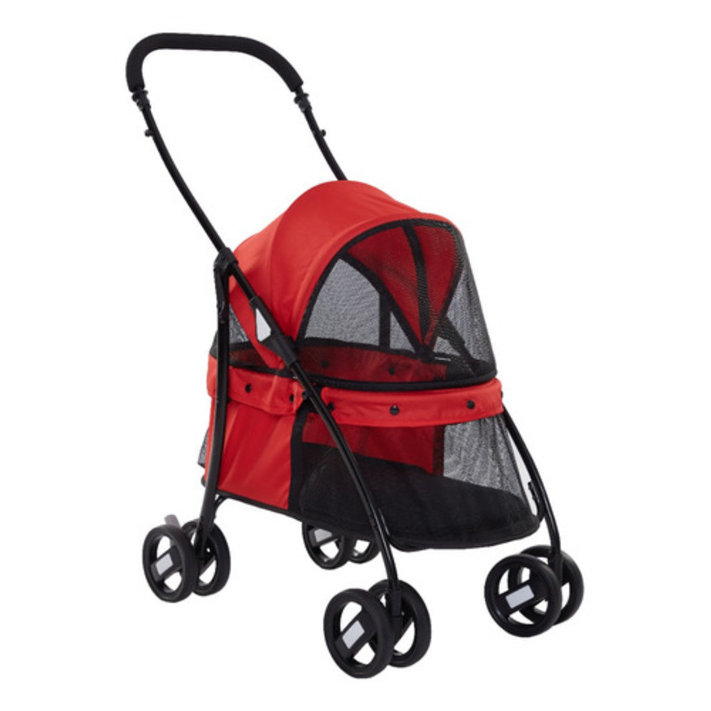 Carrinho De Passeio Pet 15kg Espaçoso Para Cães E Gatos 102