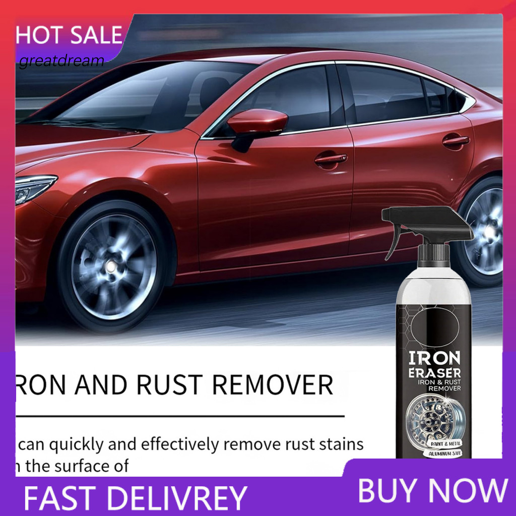 Fast Rust Remover Spray Iron for Wheels Fast-acting for Car – Brake Dust Cleaner Metal Fallout for Auto for Southeast