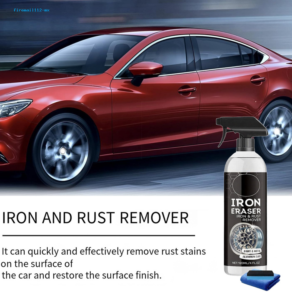 Iron Eraser Rust Spray Remover for Wheels Fast-acting for Car – Brake Dust Cleaner Metal Fallout for Auto for Southeas