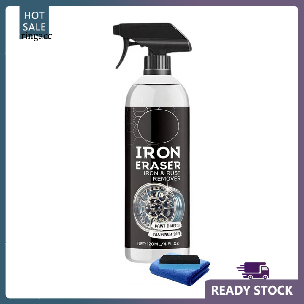 Rust Removal Solution for Cars Iron Remover Spray for Wheels Fast-acting for Car – Brake Dust Cleaner Metal for Auto f