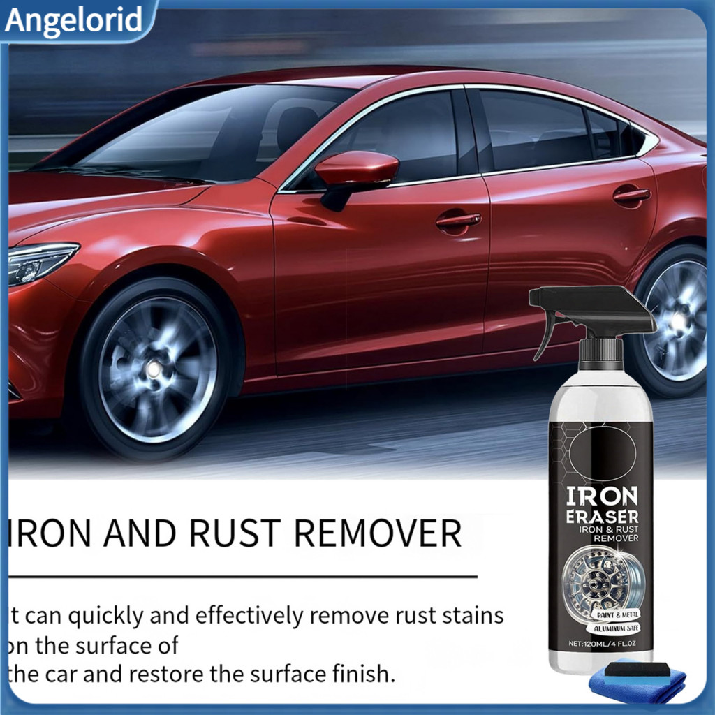 Rust Dissolver Spray Car Iron Remover Fast-acting for Wheels – Brake Dust Cleaner Metal Fallout for Auto Paint for Sou