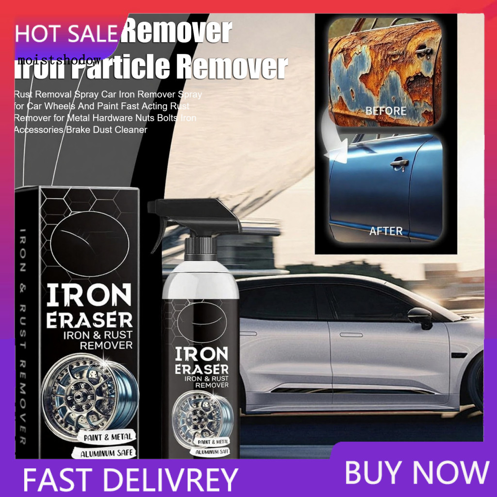 Iron Remover Spray for Wheels Particle Fast-acting for Car – Rust Brake Dust Cleaner Metal Fallout for Auto for Southe