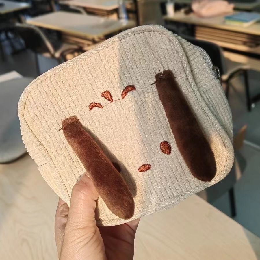 Bolsa De Armazenamento Fofa Pochacco Moedas Artigos Diversos Cosmética Portátil Para Meninas
