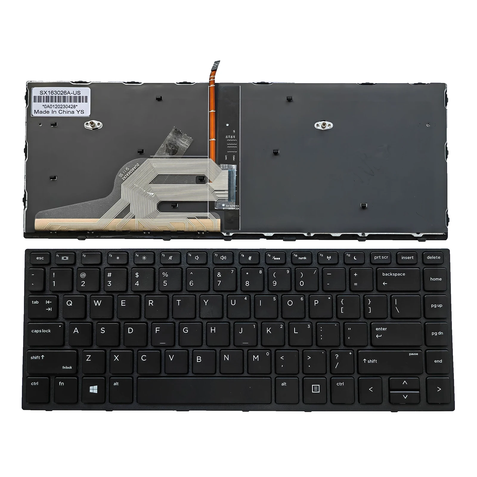 US Laptop Keyboard for Hp ProBook 430 G5 440 G5 445 G5 640 g4 640 g5 640 g5 645 g5 L01071-001 L00736-BB1 L09547-BB1