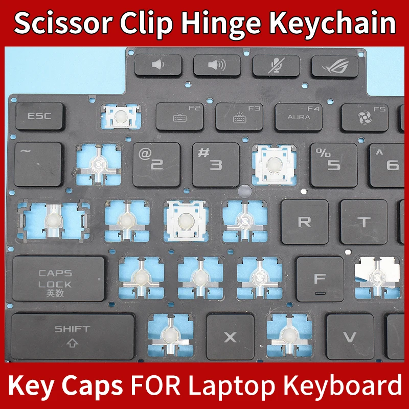 Replacement Keycap Key Hinge For ASUS ROG Zephyrus G16 (2024) G14 GA403U GA605 GA605WV Laptop Keyboard KEY & Clips KeyCap Hinge