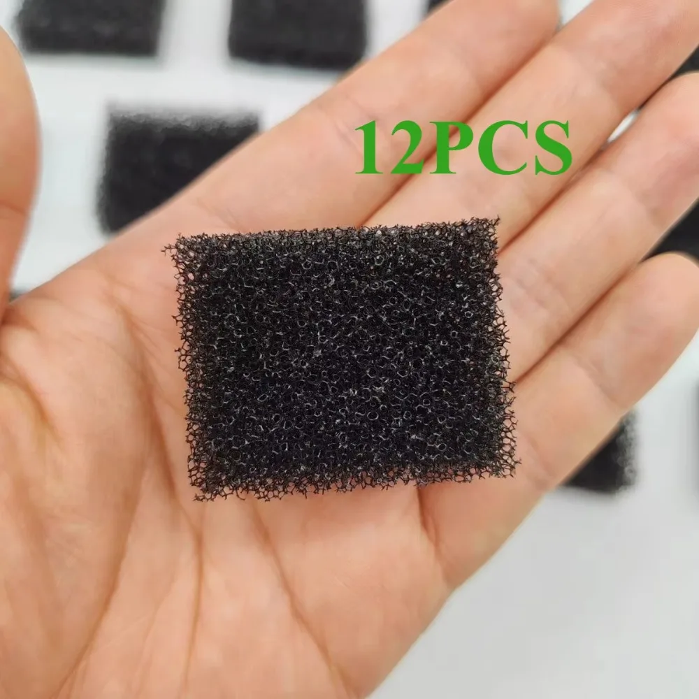 12Pcs For PETKIT Pet Smart Drinking Fountain Wireless Pump Sponge Drinker Filtration Accessories Filter Cotton Block