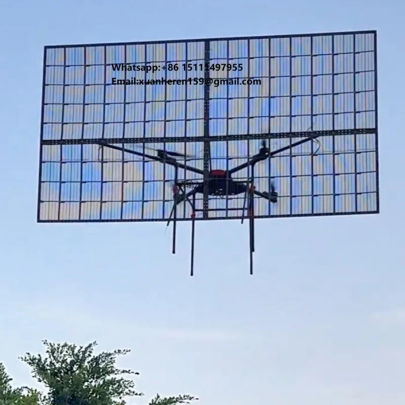 All-New Matrice 400 RTK Tethered Drone System for Flying HD LED Ad Screens for Outdoor Advertising Events