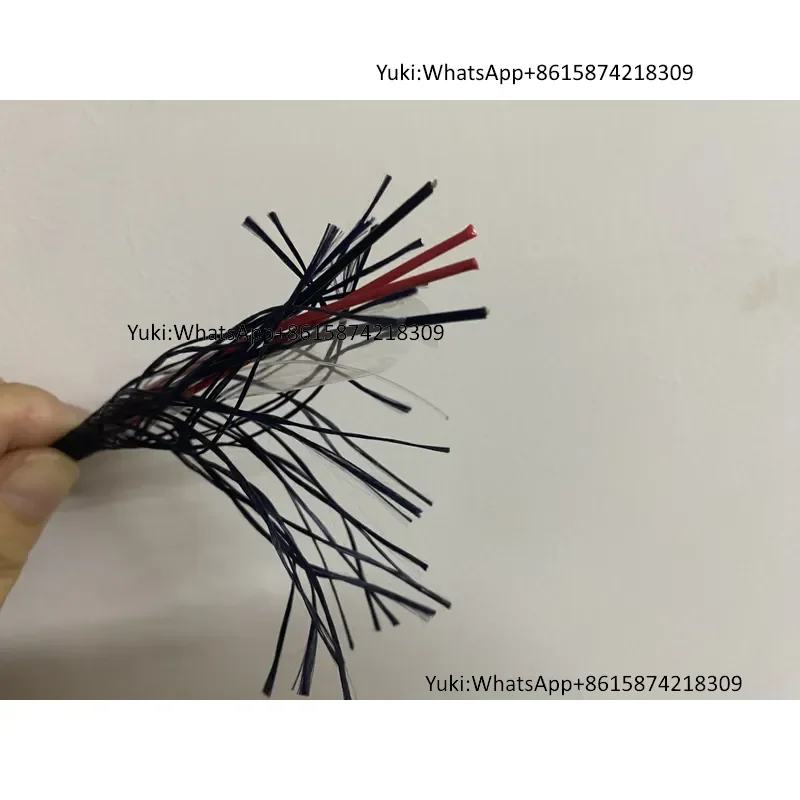 High-Temperature Resistant Ultra Light Copper Drone Tether Cable 4core 1.2sqmm 750V Current15A-20A