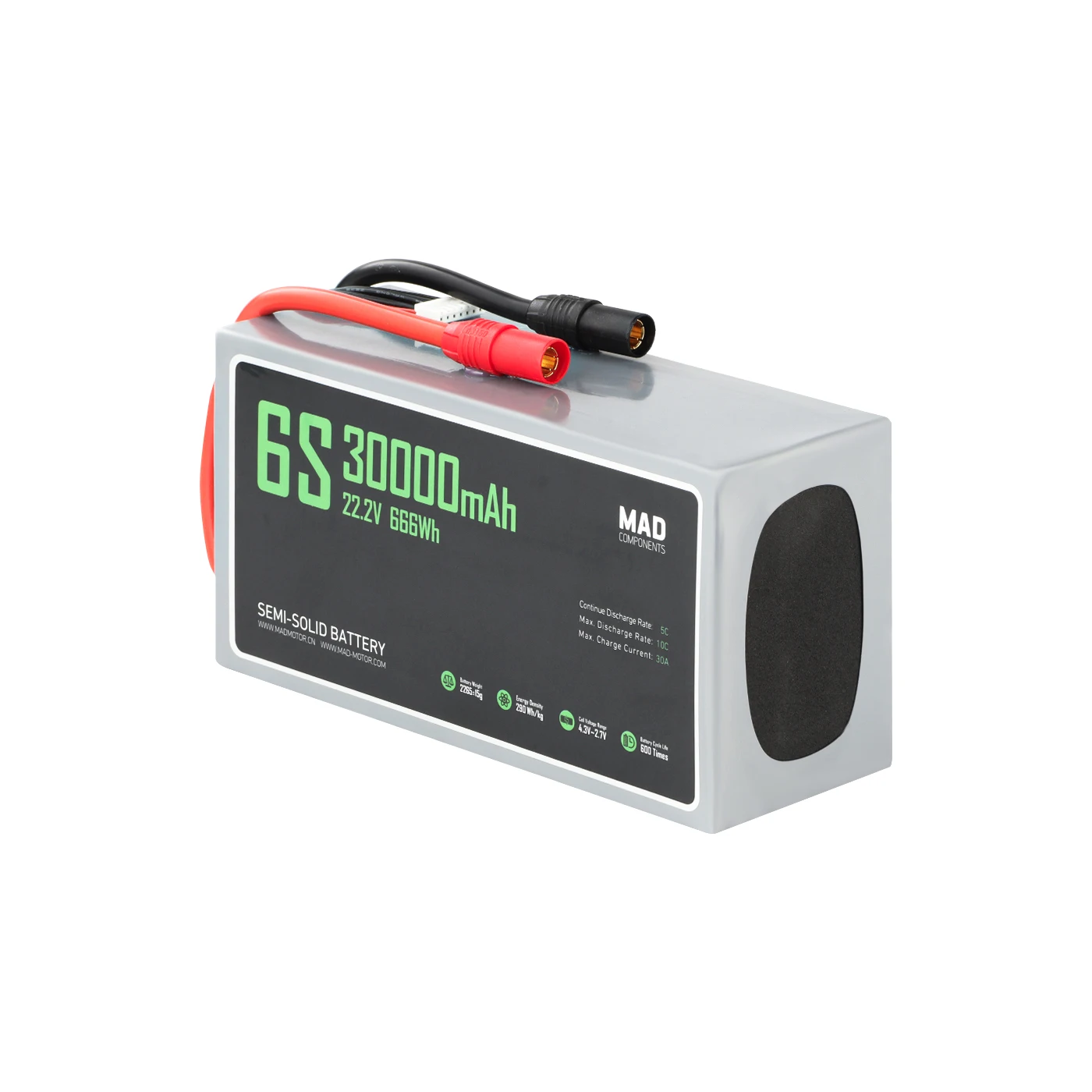ATV 6S 30Ah High Power Drone Solid State Lithium Battery 6s Lipo 10000/16000/22000/23000/30000mah 22.2v 100c