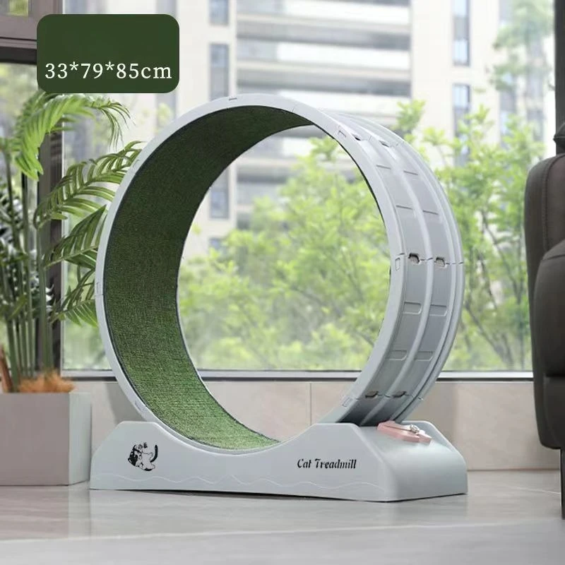 Cat Wheel Silent Cat Treadmill No Stuck Feet Pet Toy Treadmill Cat Supplies Indoor Pet Accessories Portable