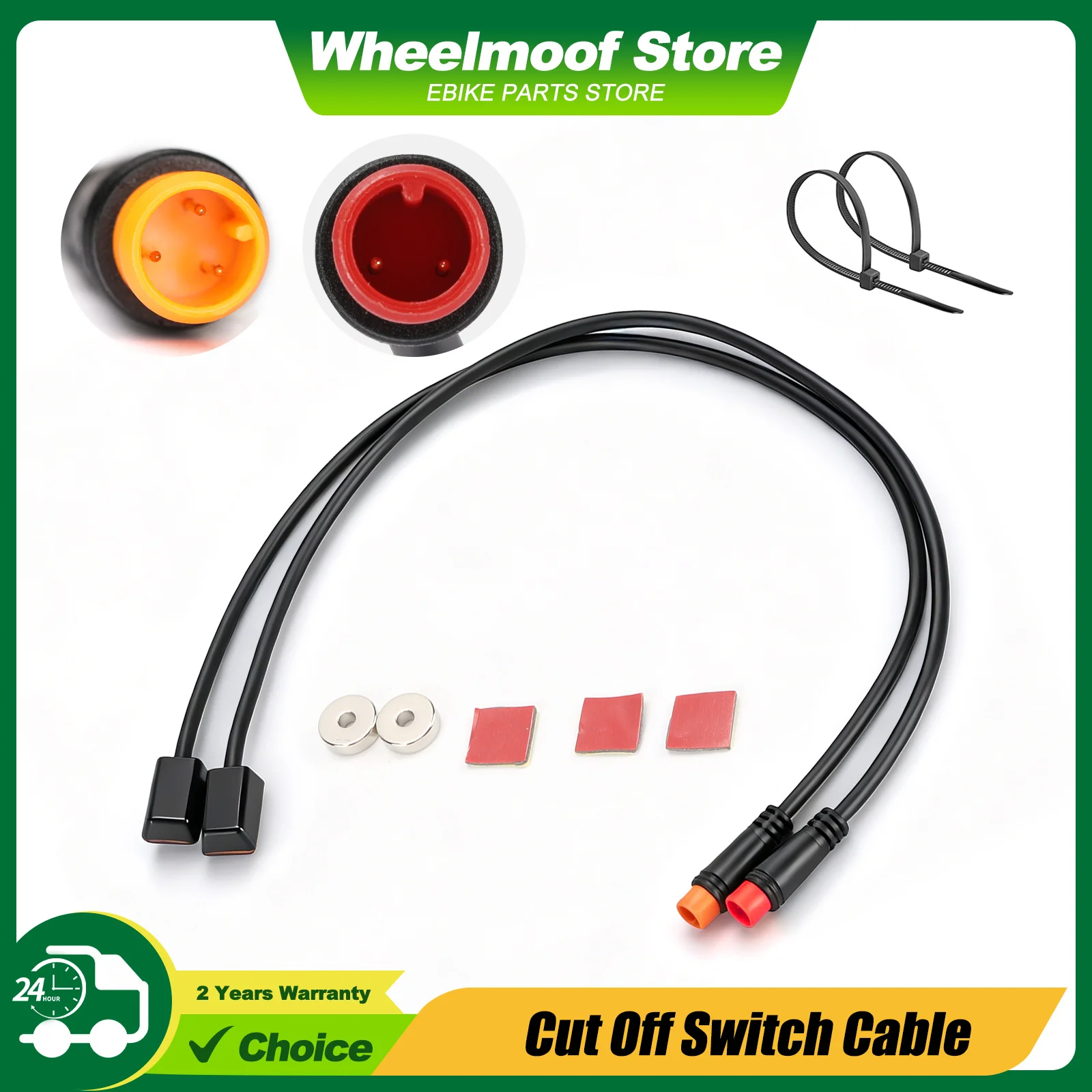 Hydraulic Mechanical Brake Cut Off Sensor for Bafang 8fun BBS01 BBS02 BBSHD without LED light