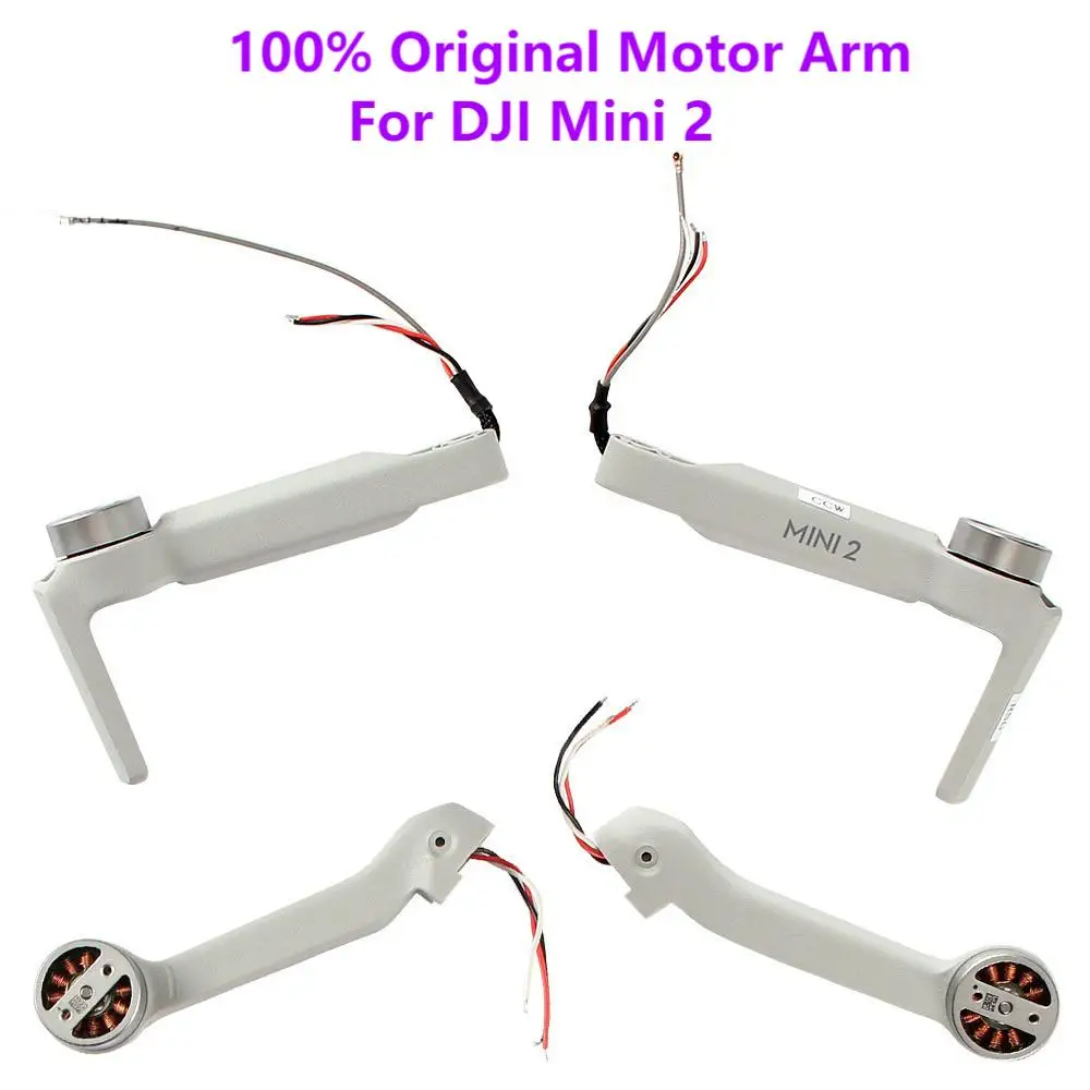 Original DJI Mini 2 Motor Arm Left Right Front Rear Arms Replacement For Dji Mavic Mini 2 Drone Repair Spare Parts  90% NE