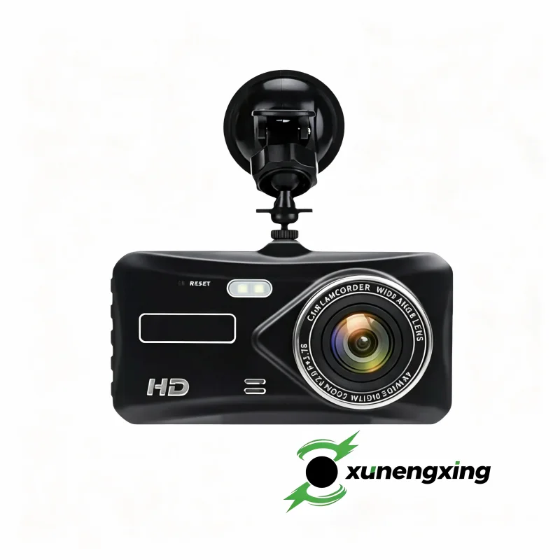 New 4-inch HD 1080P Touch Screen Dual-Lens Car DVR Dash Cam for Car Video Recorder Optional Rear View Camera 24H Parking Monitor