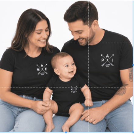 KIT DIA DOS PAIS NOME E ANO PERSONALIZADO PAI MAE FILHO FILHA MINI