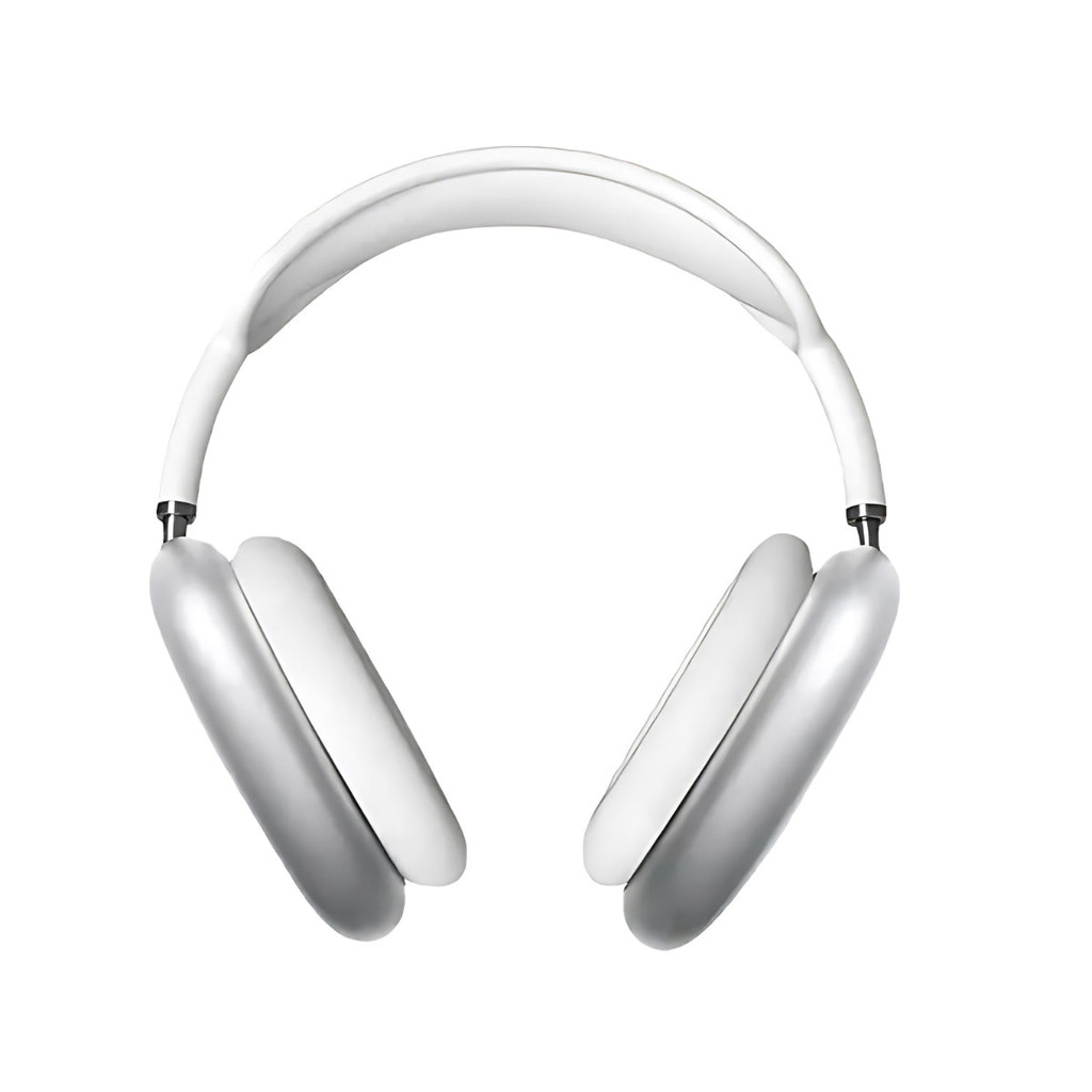Fone De Ouvido Sem Fio Bluetooth Microfone Cartão SD Branco