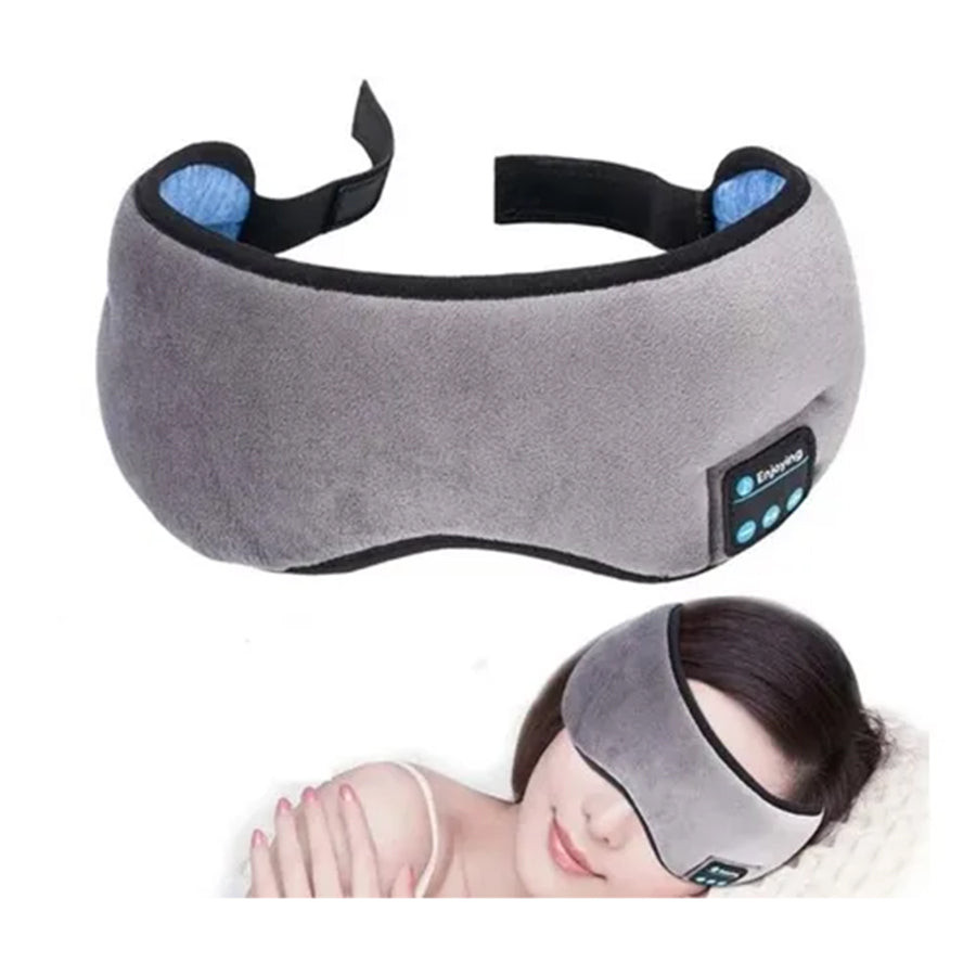 Máscara Para Dormir Tapa Olho Com Fone Bluetooth Ergonômica