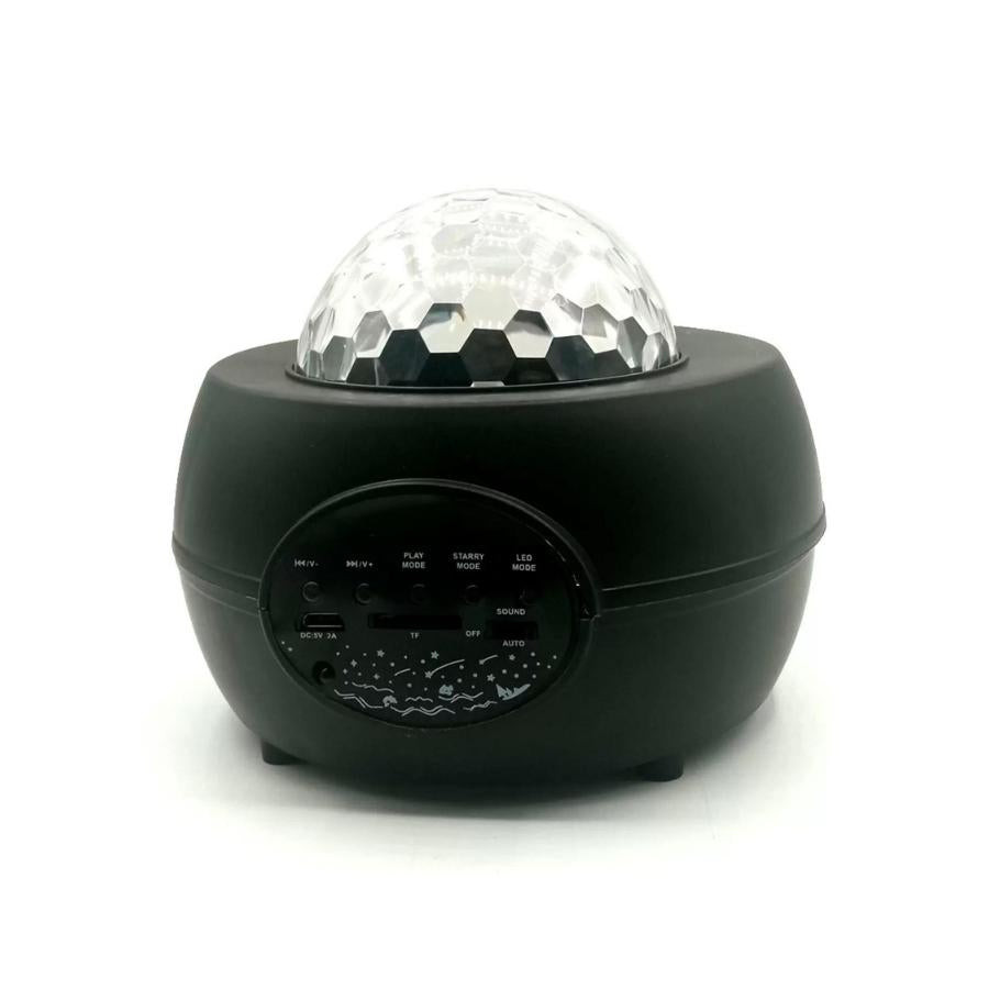 Luminária Abajur Projetor Estrelas Galáxia Bluetooth RGB