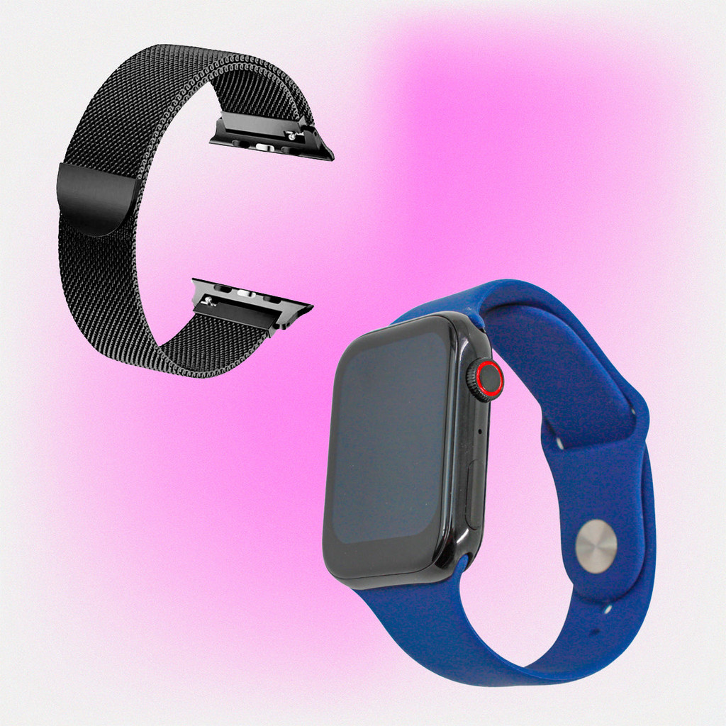 Relógio Smartwatch Bluetooth K8 Azul Carregamento Indução