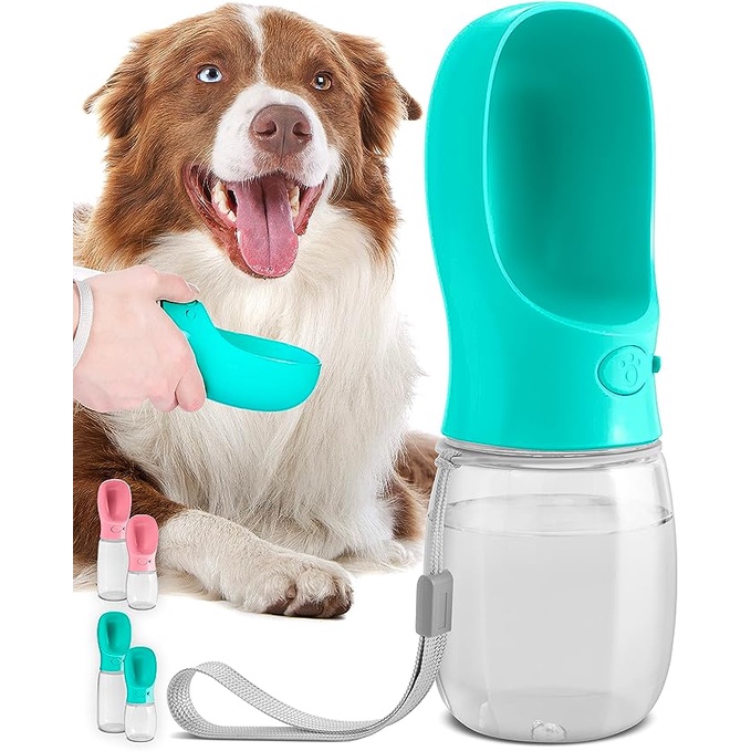 Garrafa Água Bebedouro 250ml Portátil Pet Cachorro Passeio