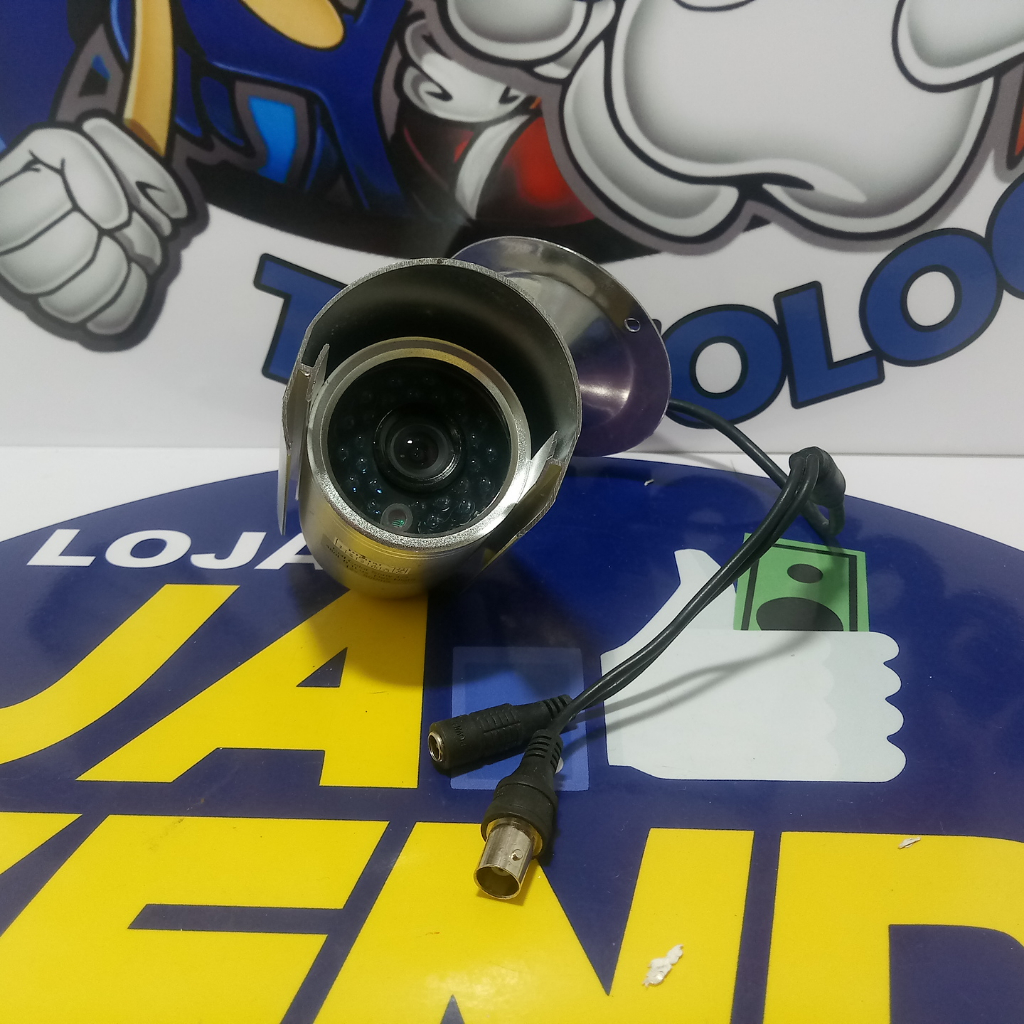 sucata defeito camera com fio stand alone