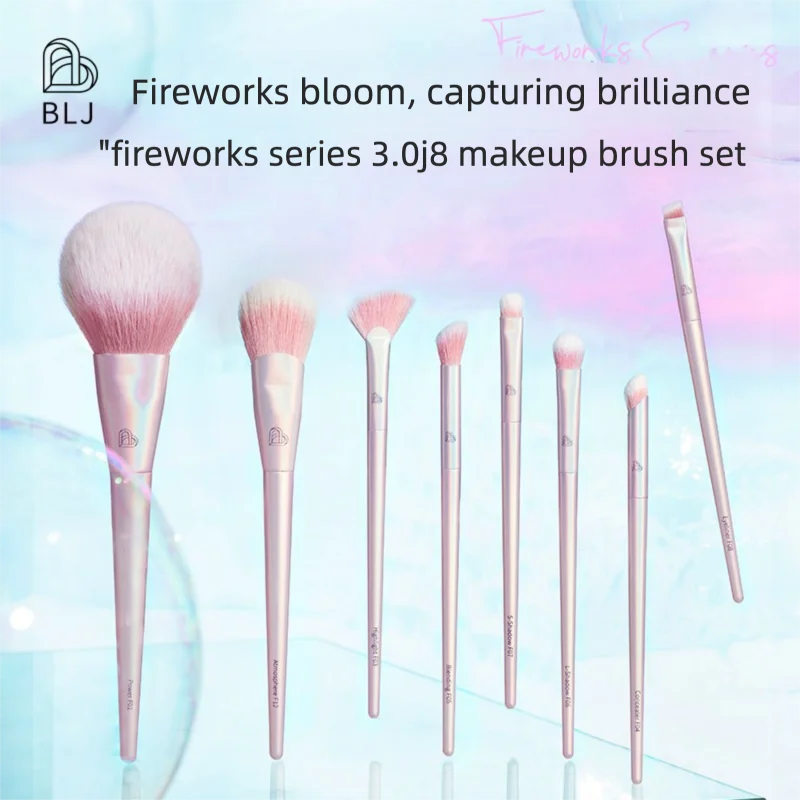 Blj Mark Makeup Brush Complete Portable Makeup Tool Set, Eyeshadow Brush Set, Blush Brush