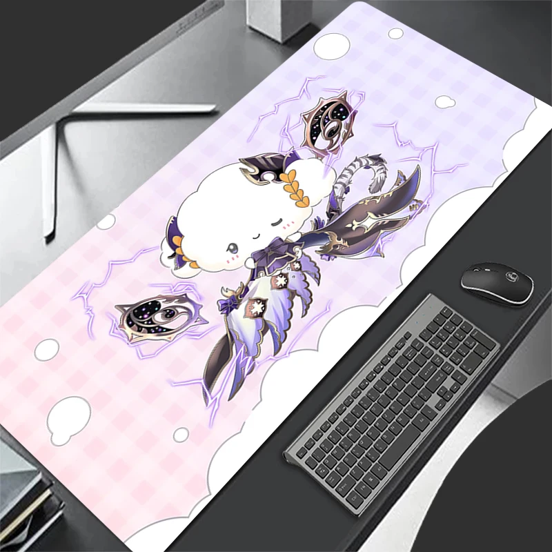 Anime Sweet Wind Mouse Pad Larger Speed Mini Pc Computer Keyboard Desk Mat Cogimyun Laptop Gaming Accessories Exquisite Mousepad