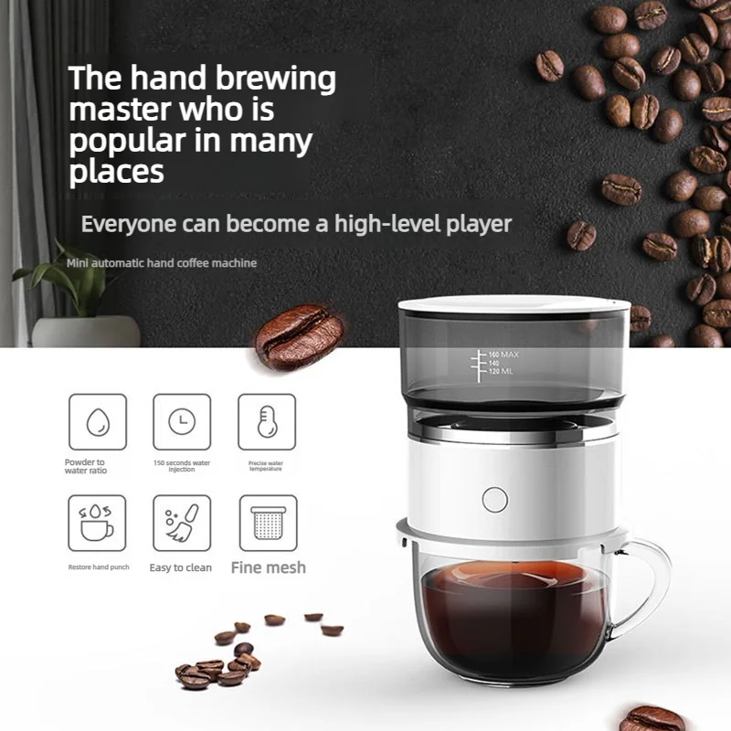 Portable Mini Manual Drip Coffee Maker, Outdoor Travel Camping American Coffee Brewer