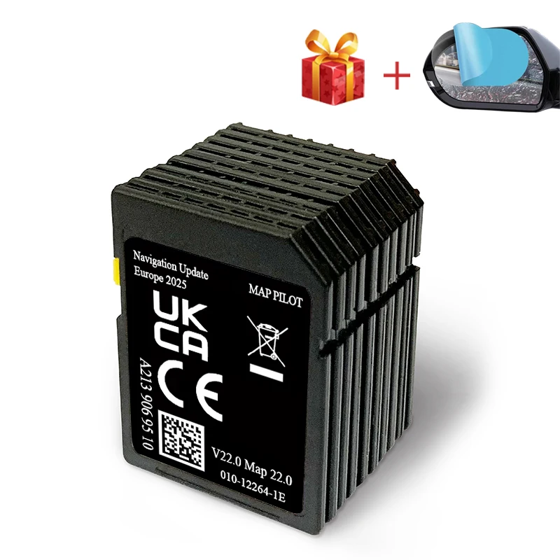 Europe Maps PILOT 2026 SD Card for Mercedes GLC C E V X-class A2139069510 W213 W447 W205 Garmin Sat Navi