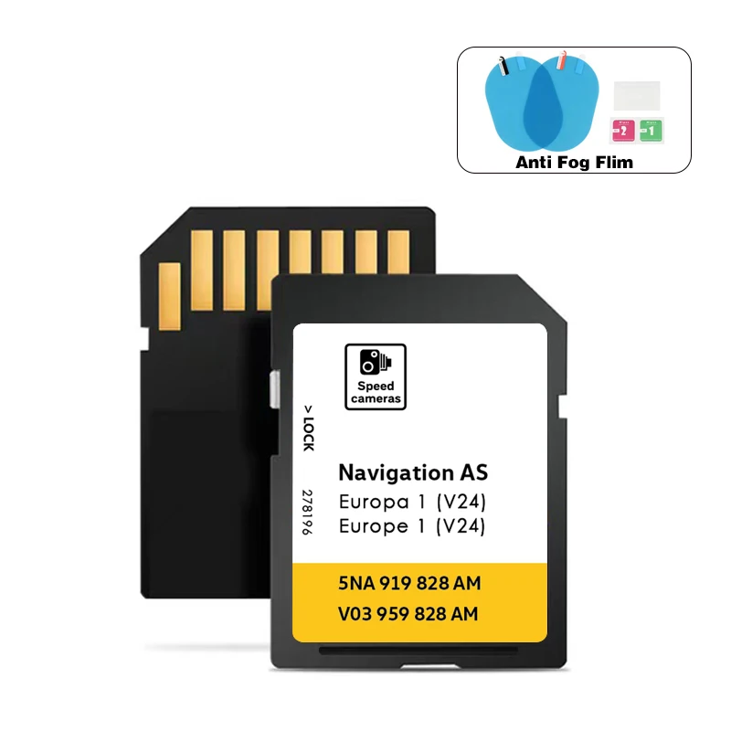 UK Europa SD Card 32GB Navigation GPS Map Version 2026 Newest 5NA919828AM for VW Tiguan AS V24