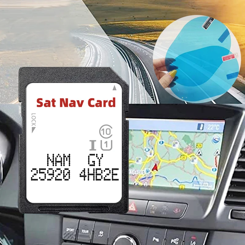 Memory Card 32GB Update Latest 2024 Navigation for Infiniti JX35/M37/M56/Q70/QX50/QX56/QX60/QX80 Car Sat Nav Map North America