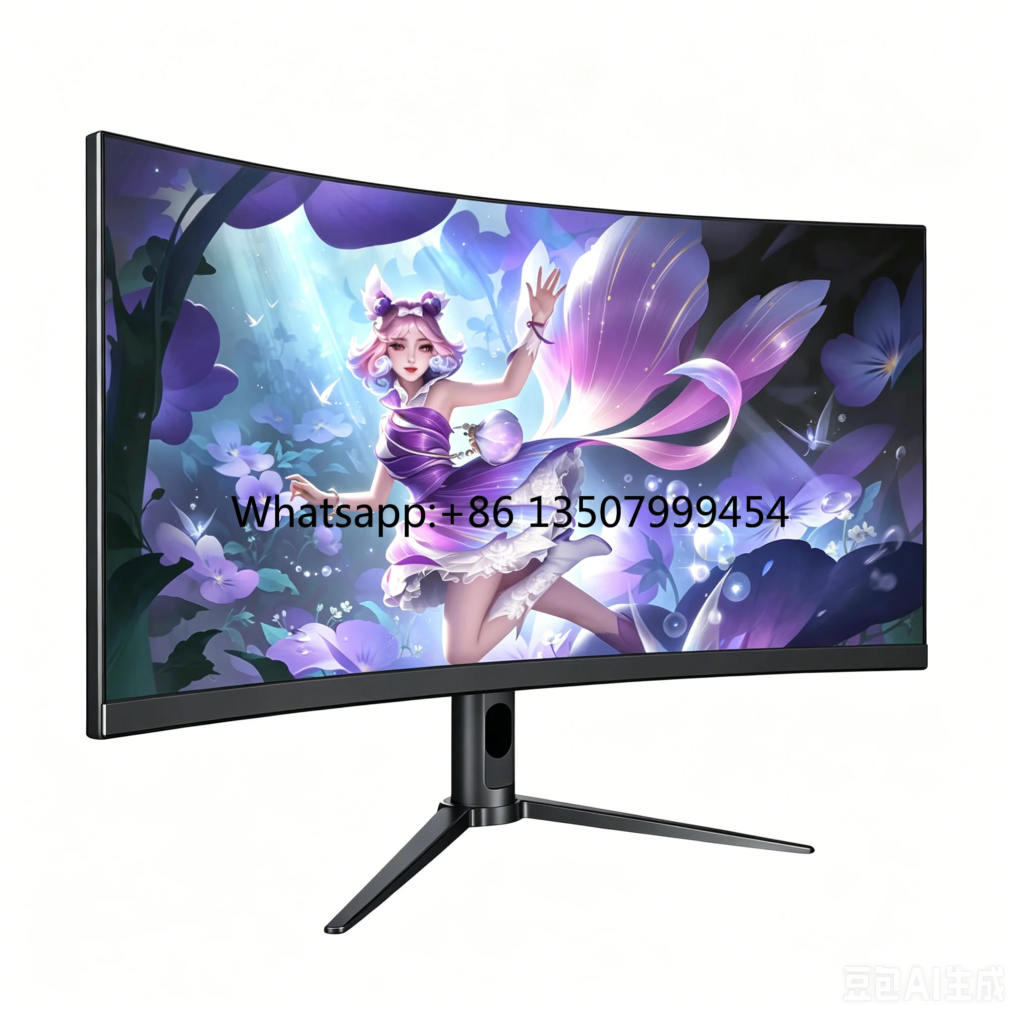Display 34 Inch 4k Screens Curvo Lcd Monitors Curved Monitor ultra Wide Curved 34 Inch Gaming Monitor 165hz 4k PC Display