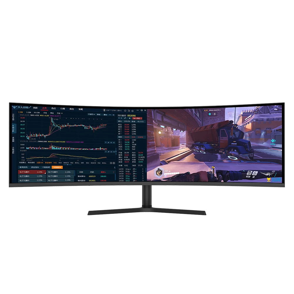 49inch for Gaming Pc Gaming 165hz Computer Wide Ultra 49 Led Display Led Monitor