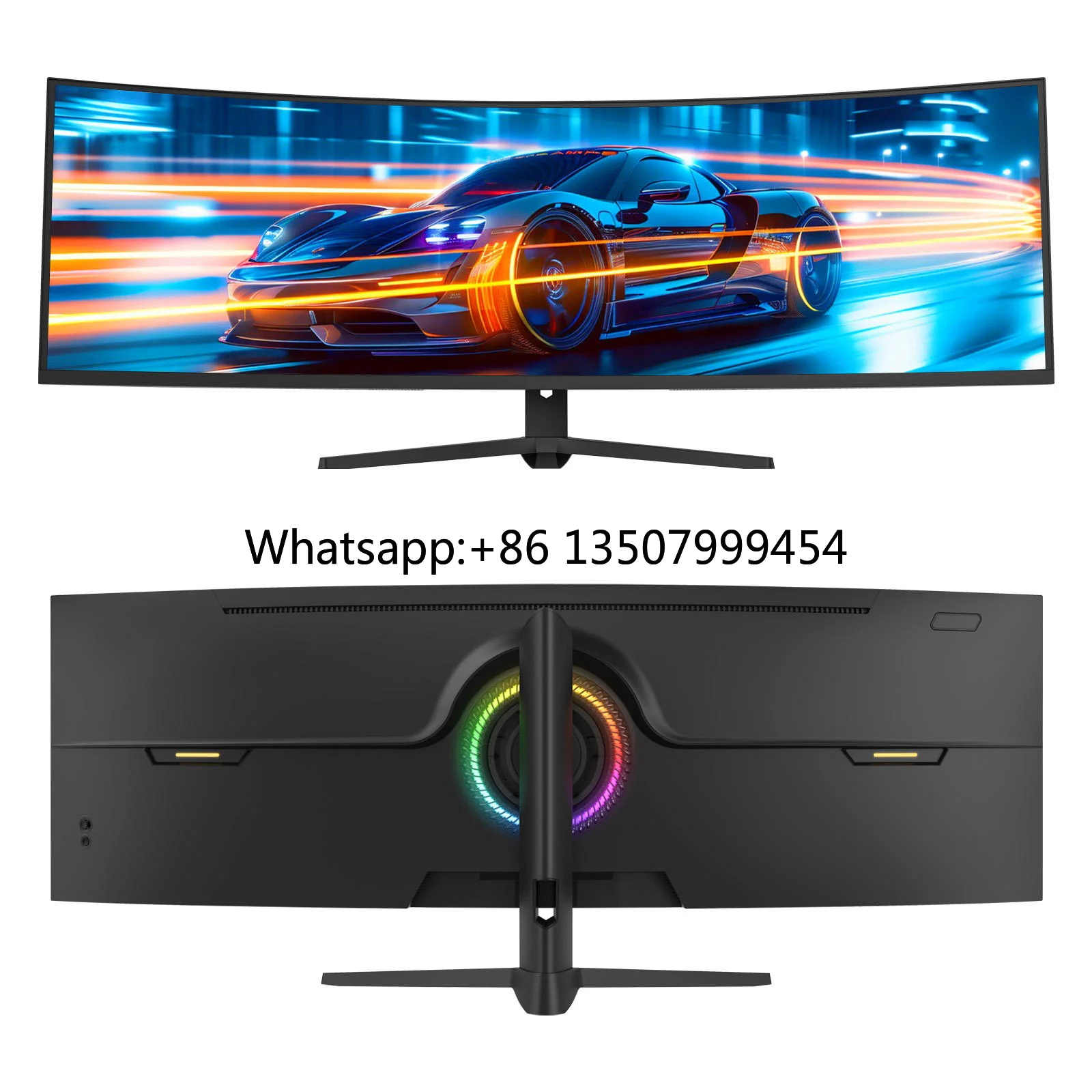 5120*1440 5K Ultra Wide Curved Gaming Monitor 49 Inch VA Panel 120Hz 1MS HDR DP Interface PC Lcd for Desktop Gaming