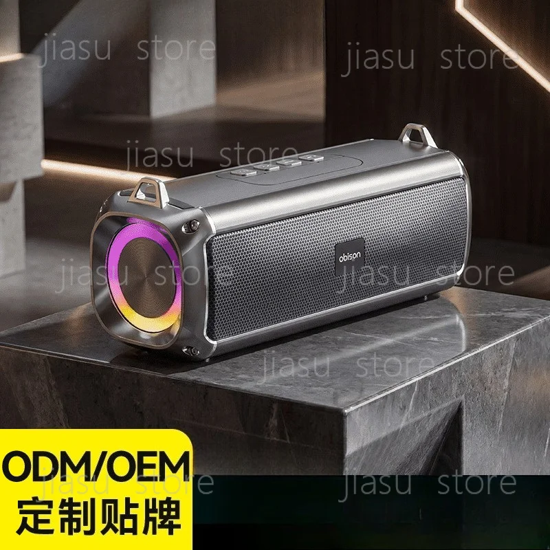 Multifunction Portable Bluetooth Stereo Speaker Dual Speaker Deep Bass Loud Sound TF Card Play Long Lasting Battery