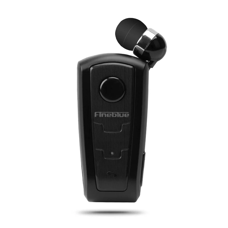 2025 Fineblue F910 Upgrade Professional Handsfree Clip Headset Retractable Talking Ear Phone Connect Two Bluetooth Headphones