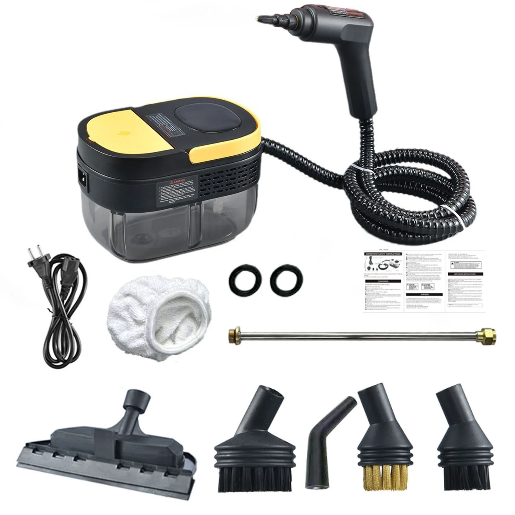 STLF WJZ 2500W High Pressure Handheld Home Kitchen Car Steam Cleaner Carpet Sofa Professional Multi Purpose Steam Cleaner for Cl