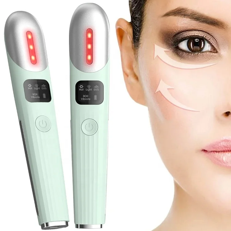 Professional Mini Microcurrent Eye Massage Stick - Portable Beauty Tool for Salon & Home Eye Care