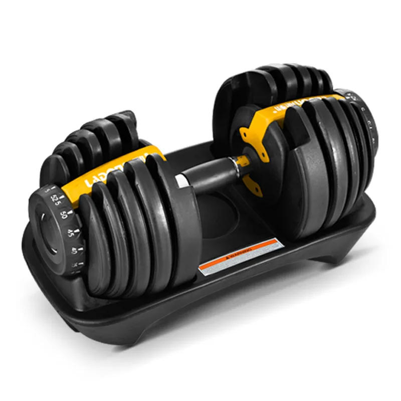 Automatic Dumbbell Set 45LB Standard Adjustable Dumbbells Set Fitness Workout Equipment Dumbbell Set