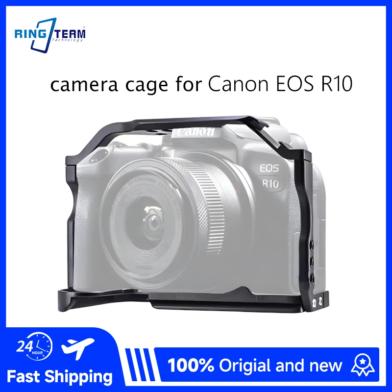 Camera Cage for Canon EOS R10 Magnetic Wrench Gimbal Tripod Compatible Vlogging Filmmaking