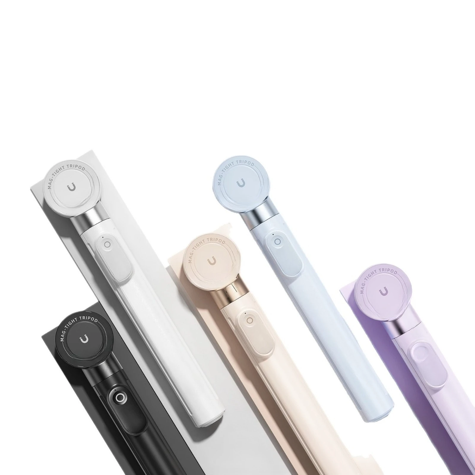 New magnetic selfie stick aluminum alloy mobile phone live broadcast bracket floor tripod
