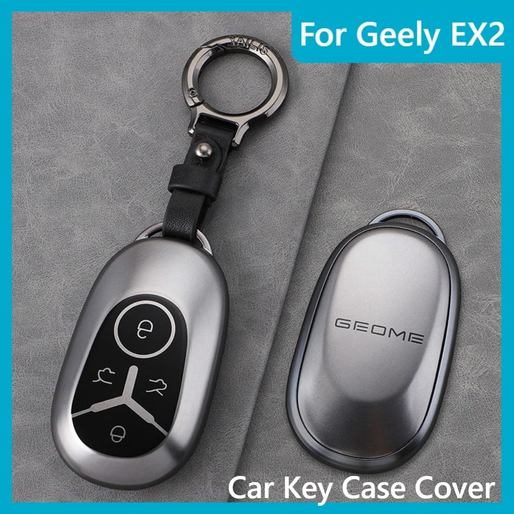 Car Key Cover For For Geely EX2 Anti Scratch Automobile Smart Remote Protective Shell Car Interior Accessories