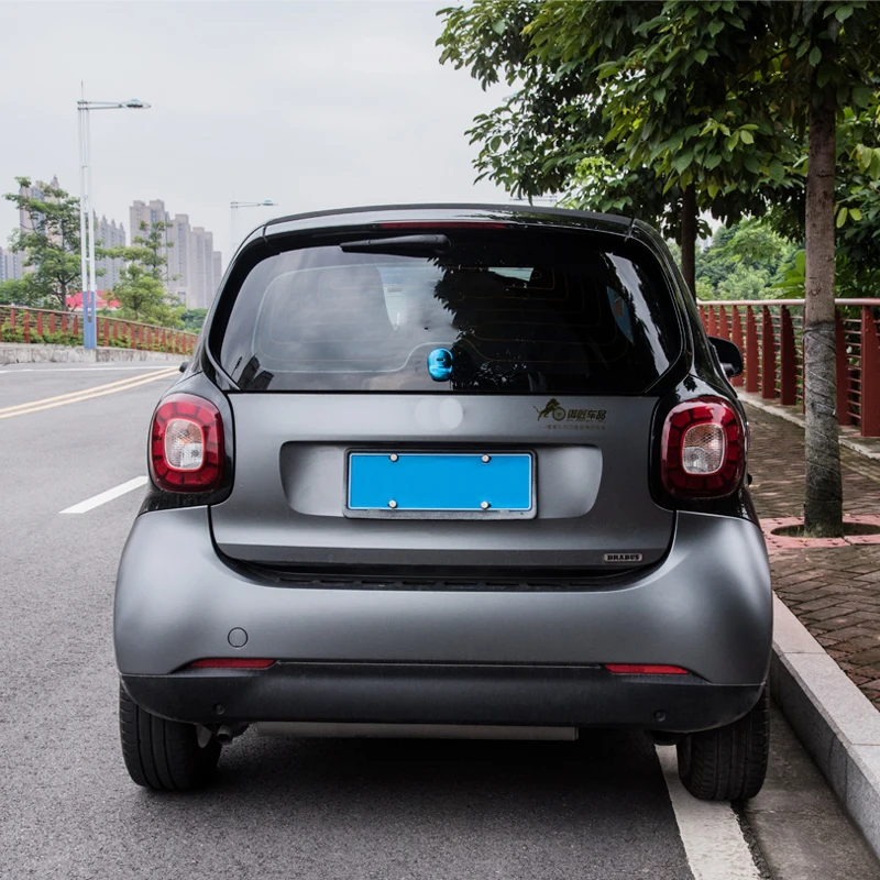 Tailgate Handle Cover Rear Door Handle Trim Car Exterior Decoration Accessories For Smart 453 Fortwo 2019 2018 2017 2016 2015