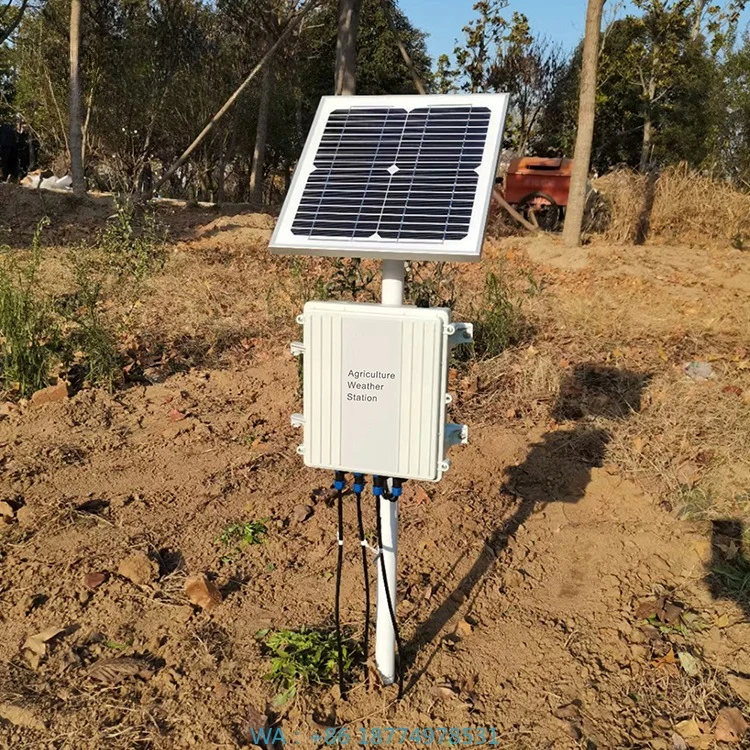 Tem Hum Meteorology Remote Environmental Weather MonitorAgriculture Smart Monitoring Device ES80A-A6 Soil PH