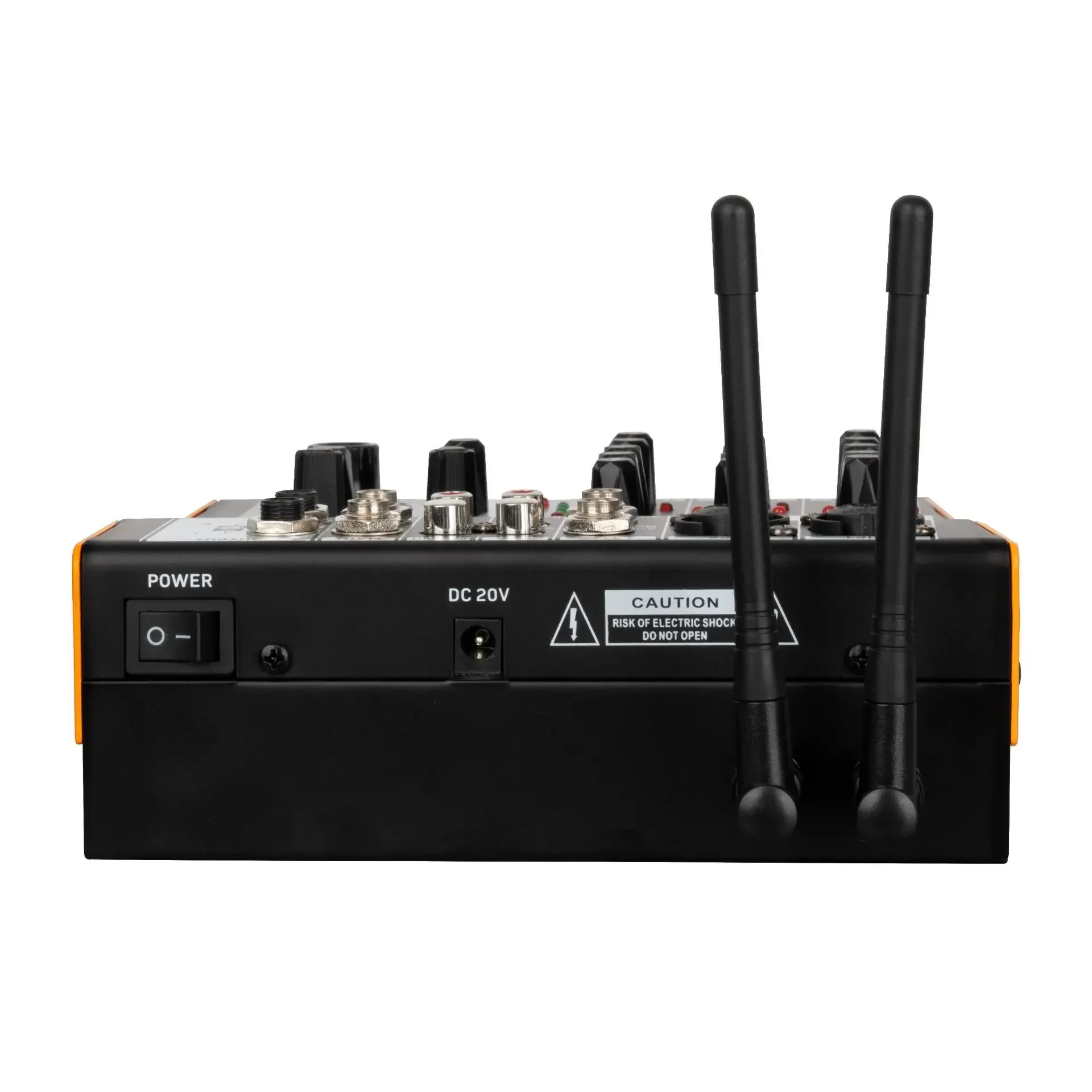 ISong ML-4 BT Sound Card 4-way Home Stage Performance Live Recording Small USB Mini Audio Mixer With Wireless Microphone