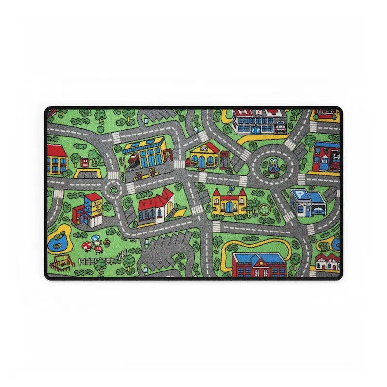 Magic on The Streets Playmat Mouse Carpet Gamer Setup Decoration Office Desk Pad Gaming Accessories Rug Keyboard Mouse Mat