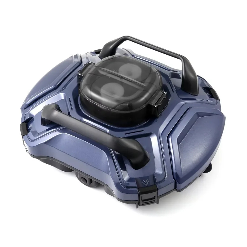 Cordless Robotic Pool Cleaner, IPX8 Waterproof Automatic Vacuum with 5000mAh Battery, 110 Min Runtime Bottom Cleaning Robot