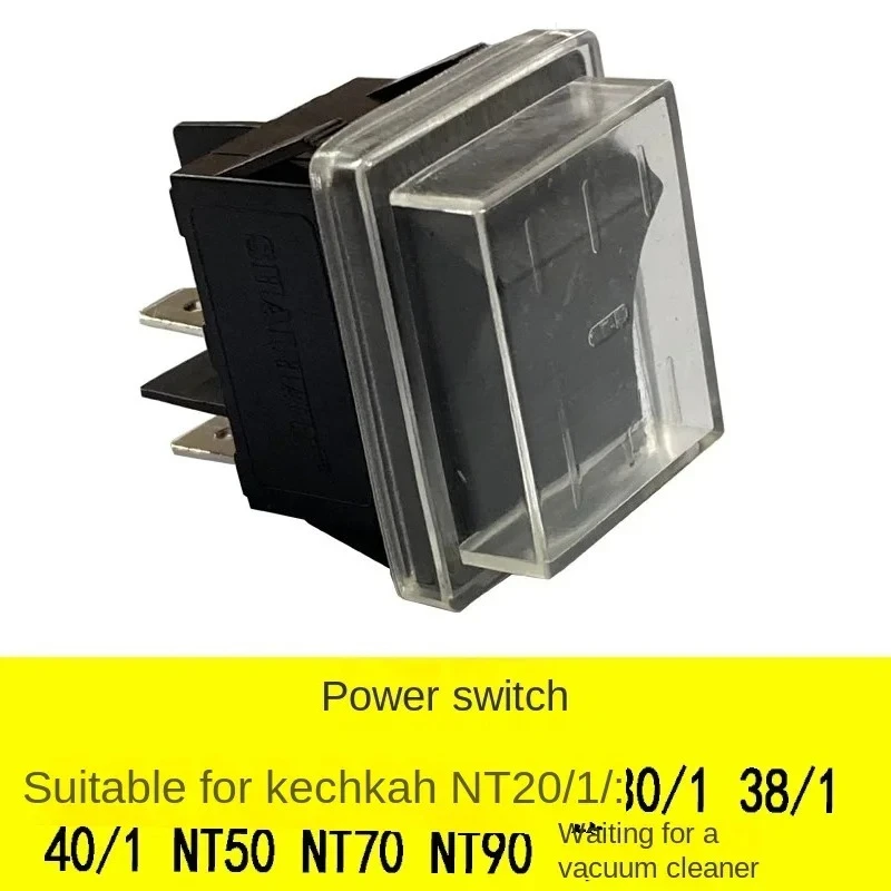 Vacuum Cleaner Power Switch Waterproof Switch for KARCHER NT20/1 NT30/1 NT38/1 NT40/1 NT50 NT70 NT90