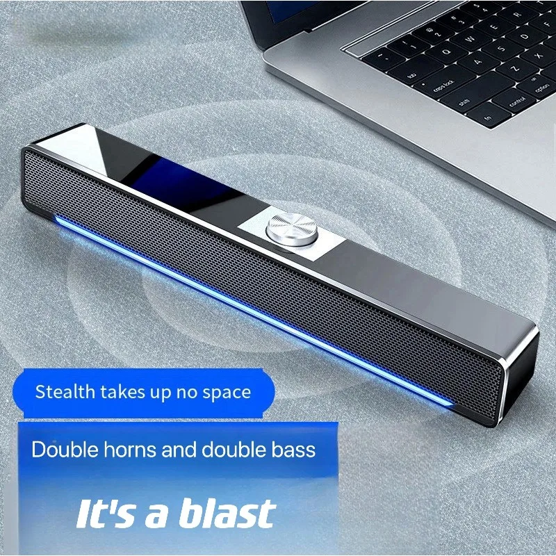 New Hot Sada Wireless Bluetooth Speaker Portable Bass Surround Sound Subwoofer Home Sound Box For TV PC Laptop Gaming Desktop