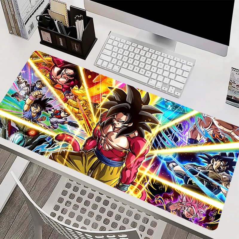 Mouse Pad PC Accessories Dragon Ball Keyboard Pad Office Desk Mat Anti Slip Mousepad Anime Rubber Tablet Pad Gaming Extended Pad